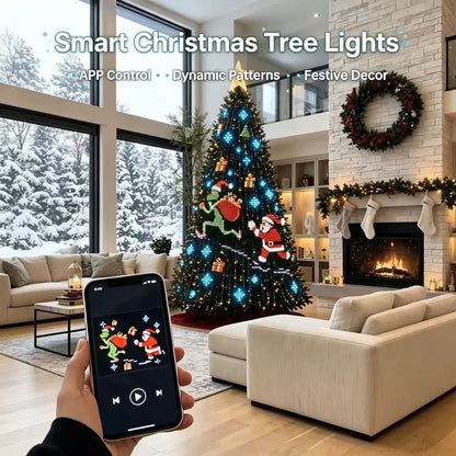 Christmas tree lights string lights